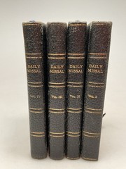 1951 Pocket Size Slipcase 4 Vol. Edition Saint Andrew Daily Missal Catholic Mass