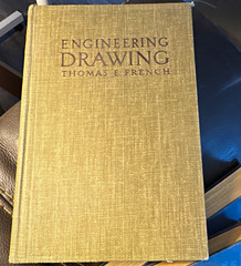 Thomas E. French A Manual of Engineering Drawing Revised Edition HC 1941