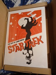 STAR TREK The Art of Juan Ortiz NEW SEALED HARDCOVER BOOK in Box +Signed PRINT