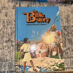 The Bible Story by Arthur S Maxwell Volume 1-10 Complete Set Hardcover 1975