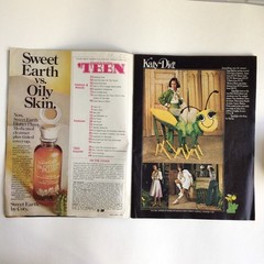 Vintage TEEN Magazine – APRIL 1976 Young & Lovin 106 Pages Fashion, Ads, Advice