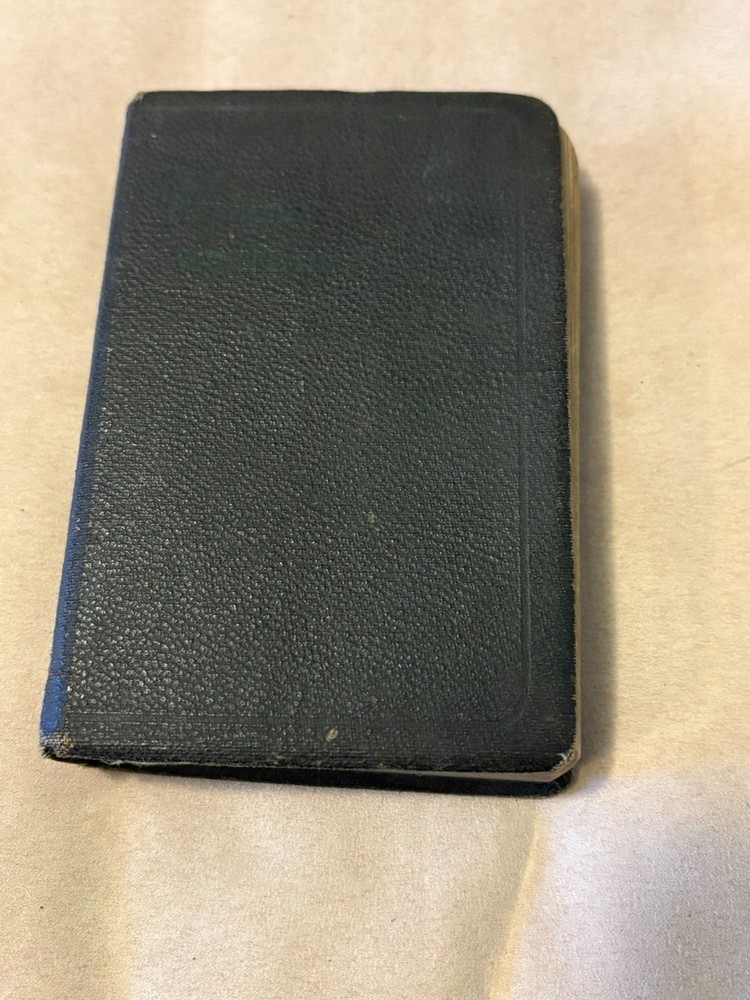 Vintage 1930s Pocket Bible New Testament New York American Bible Society 3×5