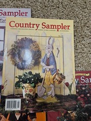 Lot of 4 1996 Country Sampler Magazines January, May, September & November