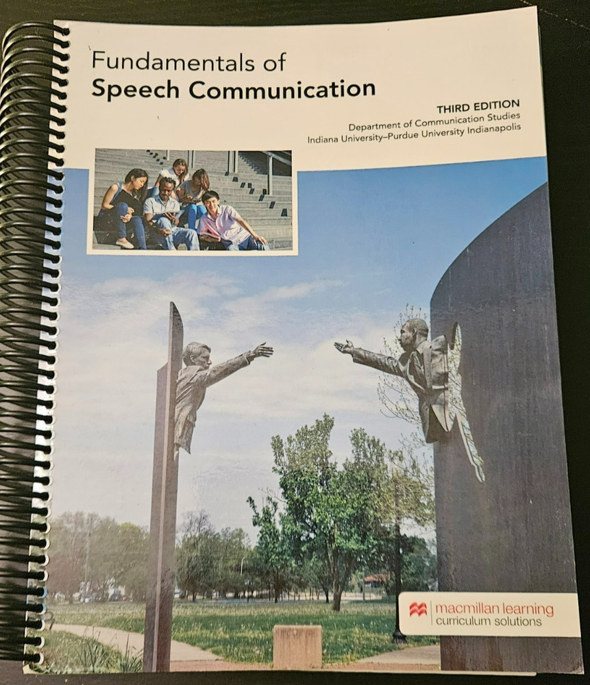 Fundamentals Of Speech Communication Third Edition IUPUI VERY GOOD
