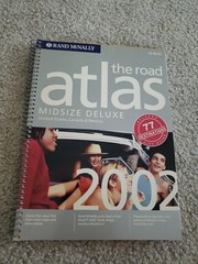 Rand Mcnally 2002 The Road Atlas Midsize Deluxe US, Canada & Mexico Spiral Bound