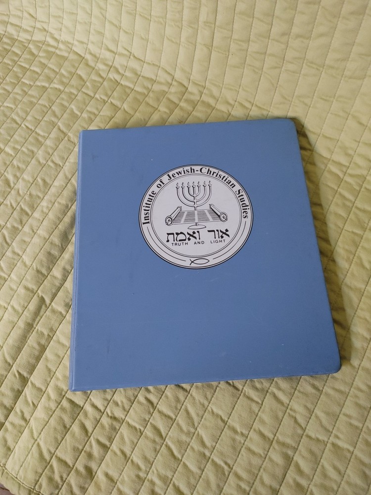 Institute of Jewish-Christian Studies #5 Jewish & Christian Theology Zola Levitt