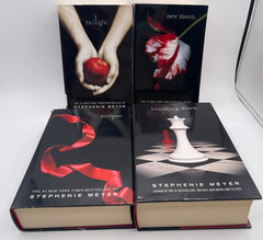 Lot Of 4 Twilight Saga Series Books by Stephenie Meyer Paperback/Hardcover Mix