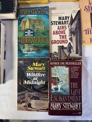 Lot of 8 Mary Stewart Books Gothic Romance Suspense