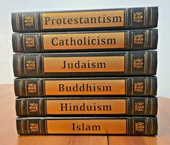 The WORLD’S GREAT RELIGIONS 6 Volume Set by Easton Press Leather Like New Gilt