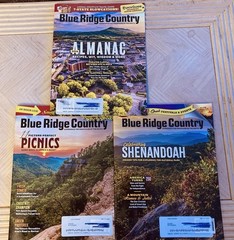 BLUE RIDGE COUNTRY MAGAZINE: 2026: 3 BIMONTHLY ISSUES