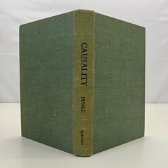Causality Principle in Modern Science Vintage 1959 HC Harvard Press Mario Bunge