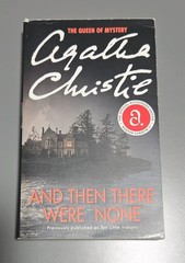 And Then There Were None by Agatha Christie, Paperback, Mystery, HarperCollins