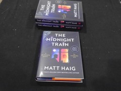 Signed Matt Haig The Midnight Train UK Deluxe 1ST Last Library