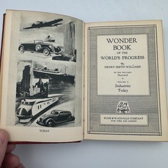 Wonder Book of the World’s Progress Set of 10 Volumes Funk And Wagnalls 1935