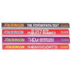 Jon Ronson 4 Books Collection Set – Non-Fiction – Paperback