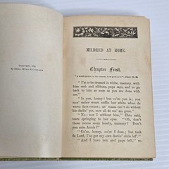 Mildred Lot of 4 Books Martha Finley 1880s Children’s VTG Fiction SEE CONDITION