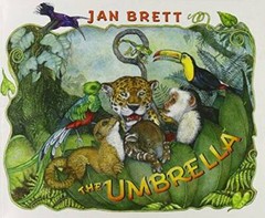 The Umbrella – Paperback By Jan Brett – GOOD