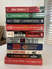 Lot of 10 Mystery and Thrillers – Mixed Authors – FREE SHIPPING