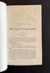 John James Morgan PLAN OF SALVATION Tract No 2 1884 LDS Mormon Salt Lake City