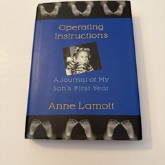 Operating Instructions by Anne Lamott (Pantheon Books, 1993, Hardcover, Signed)