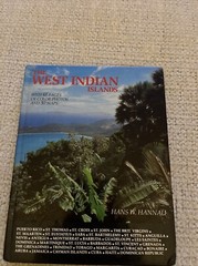 WEST INDIAN ISLANDS HANS HANNAU HARDCOVER BOOK 133 PAGES 8.5 X 6.5 INCHES