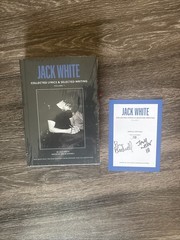 Jack White SIGNED BOOK Collected Lyrics & Selected Volume 1 # 10 LOW #