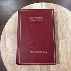 The Investment Of Influence Newell Dwight Hillis HB