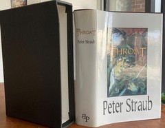 1993 SIGNED & Limited The Throat by Peter Straub in Slipcase Borderlands Press