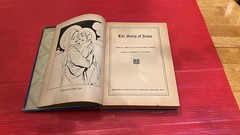 Vintage 1941 The Story of Jesus Hardcover Children’s Book. 380 pages Large Print