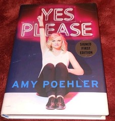Amy Poehler Yes Please Signed HArdcover Book Autographed 1st Edition 2014
