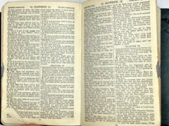 Vintage 1900’s Sunday School Scholar’s Bible – Thomas Nelson & Sons