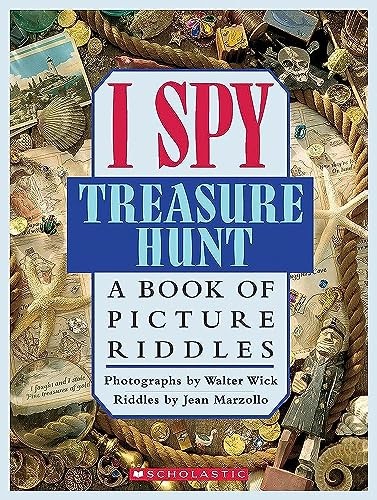 I Spy Treasure Hunt: A Book of Picture Riddles – hardcover Jean Marzollo|Wal…