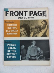 Vintage FRONT PAGE DETECTIVE Magazine March 1960 Dell Publishing Co.