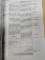 ESV Thompson Chain-Reference Bible Leathersoft Brown Red Letter 1977 Text