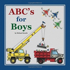 ABC’s for Boys (Hardcover Alphabet Book, Baby & Children’s Book – Hand-Illus…