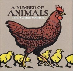 A Number of Animals – 9781568460833, hardcover, Christopher Wormell