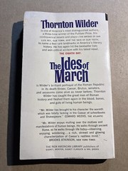 THE IDES OF MARCH by Thornton Wilder vintage 1963 Signet paperback CAESAR NOVEL