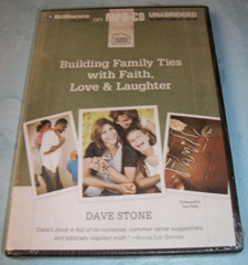 Building Family Ties with Faith, Love and Laughter by Dave Stone CD MP3 NEW!