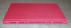 Year of Independence, 1776 by Genevieve Foster 1970 HB 1st Edition, 2nd Print