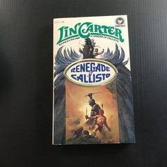 Renegade of Callisto Lin Carter 1978 1st Printing Callisto Saga Fantasy