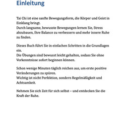 Tai Chi für Anfänger – 12 Übungen gegen Stress & für innere Ruhe (PDF Guide)