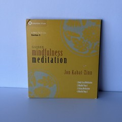 Guided Mindfulness Meditation by Jon Kabat-Zinn Audio Book 4-CDs Yoga Series 1