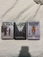 The Sun Eater 1-3 Christopher Ruocchio | SIGNED | Broken Binding