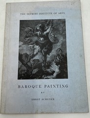 SIGNED 1937 Ernst Scheyer Baroque Painting Detroit Institute of Arts Art Booklet