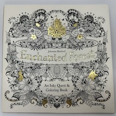 Enchanted Forest ~ An Inky Quest and Coloring Book for Adults, 2015, By: Basford