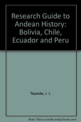 GT ANDEAN HIST By Judith R Bakewell *Excellent Condition*