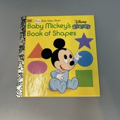 Little Golden Book: Baby Mickey’s Book of Shapes Disney Baby book Hardcover