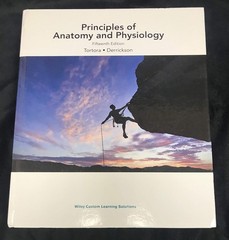 Principles of Anatomy & Physiology 15th Edition Hardback