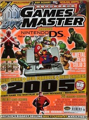 GamesMaster Magazine #155 January 2005 | NEW LOOK | NintendoDS | StarWars | MGS3