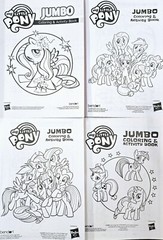 My Little Pony Jumbo Coloring & Activity Books Gift Set Of 6 – Over 450 pages!